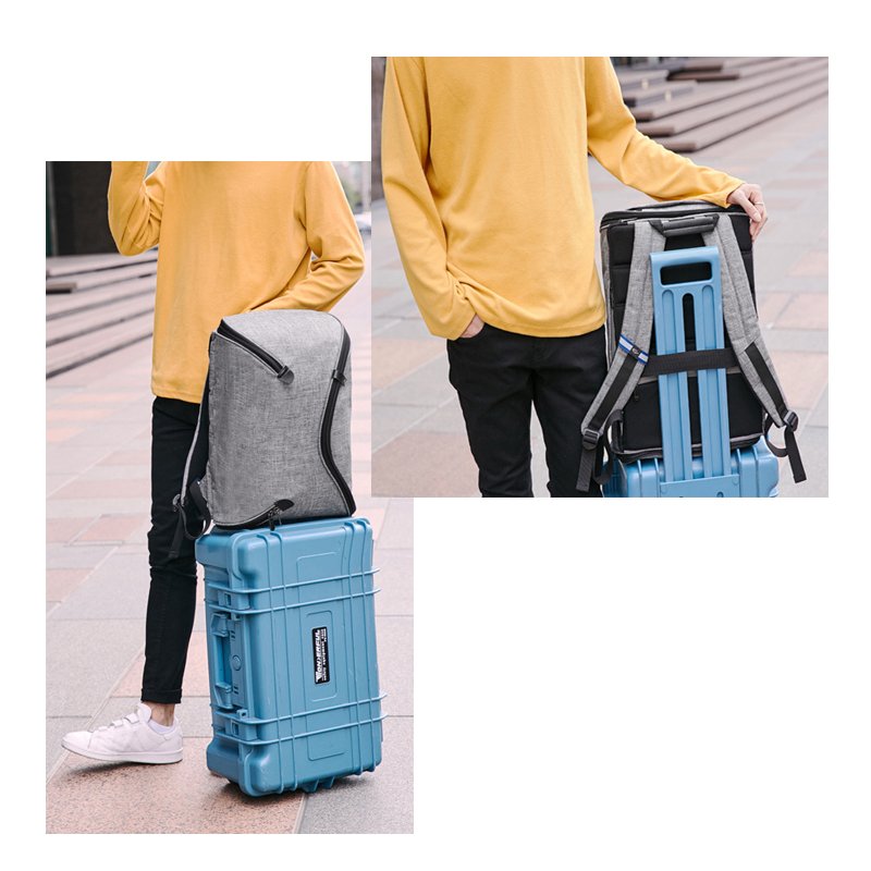 Laptop bags backpacks Travel Waterproof Anti Theft Business College Men Foldable Laptop Bag Backpack with USB Charging