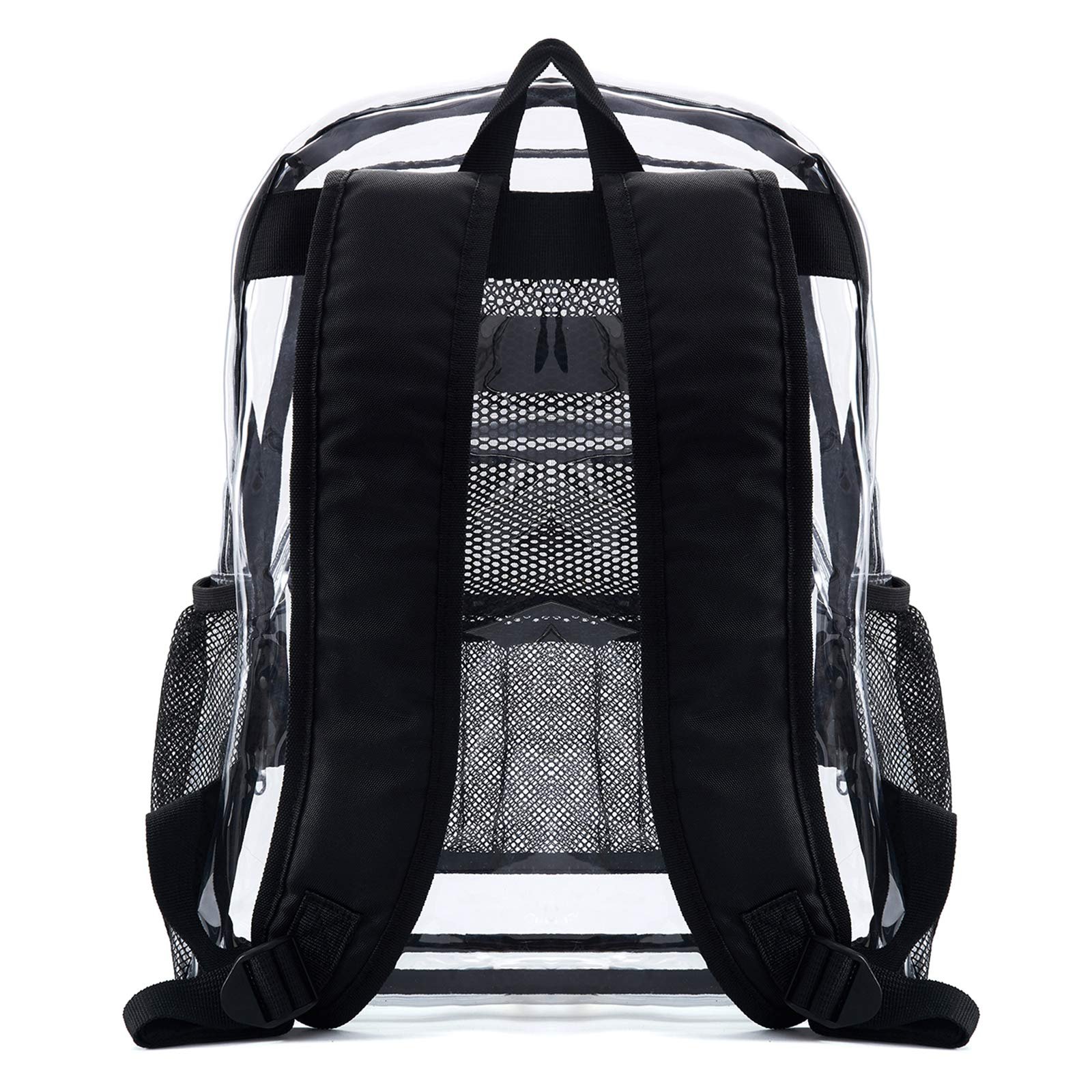 Custom Laptop Backpacks Classic PVC Transparent Backpack College School Clear Backpack