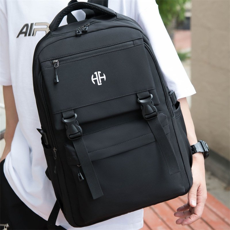 New Custom LOGO Large Capacity Student School Bag Men's and women's lightweight travel bag laptop backpacks