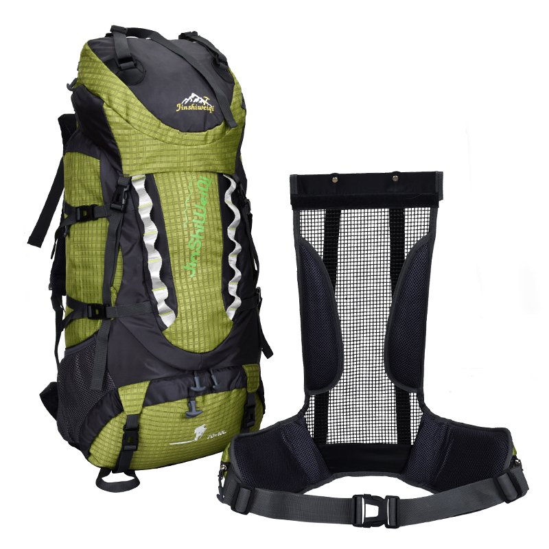 Hiking Travel Climbing Camping 70L+10L Professional mountaineering support bag camping hiking backpacks