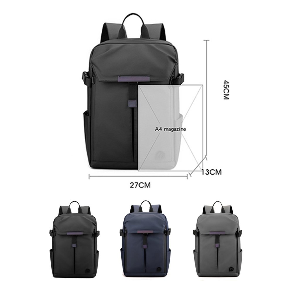 Personalized Business Bag Laptop Backpack with Custom Logo for Daily Commute Travelers Hiking