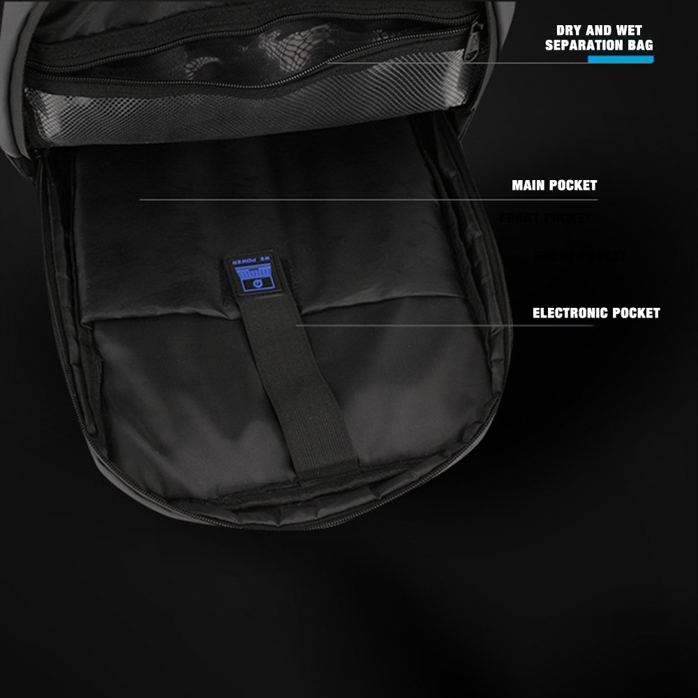 Personalized Business Bag Laptop Backpack with Custom Logo for Daily Commute Travelers Hiking