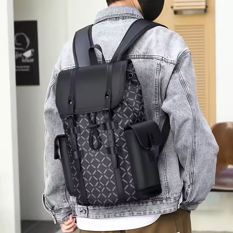 Hot Sale Zipper Double Shoulder Yoga Camping Hiking Sports Drawstring Bag Outdoor Travel Duffle Gym Bag Laptop Backpack
