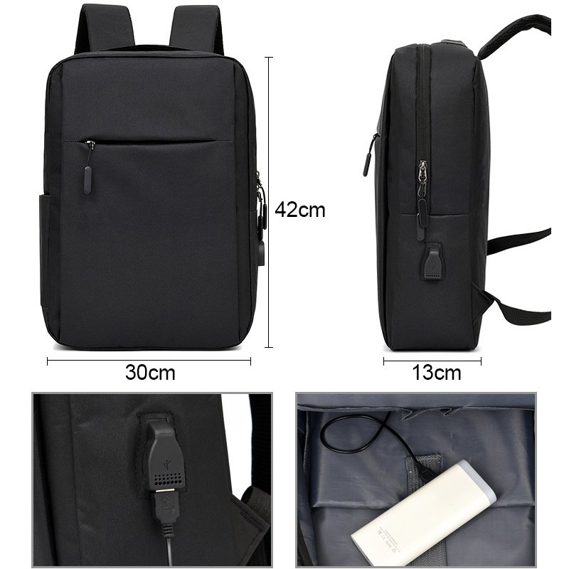 Wholesale Casual Sports Computer Bag Student Laptop Backpack Custom Travel Waterproof Oxford Backpack With LOGO
