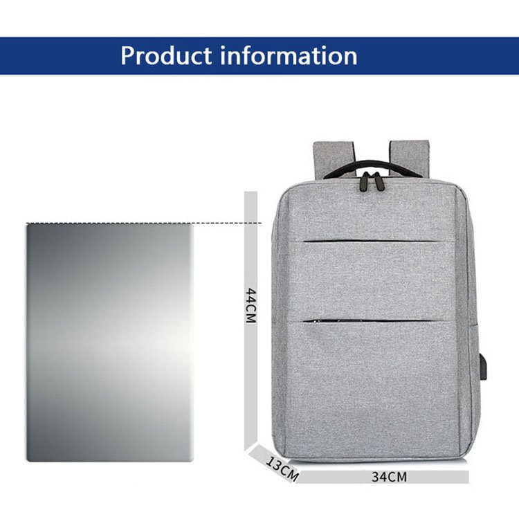 Factory Wholesale custom logo Waterproof teenager school bags Large capacity business travel with USB laptop backpack bag