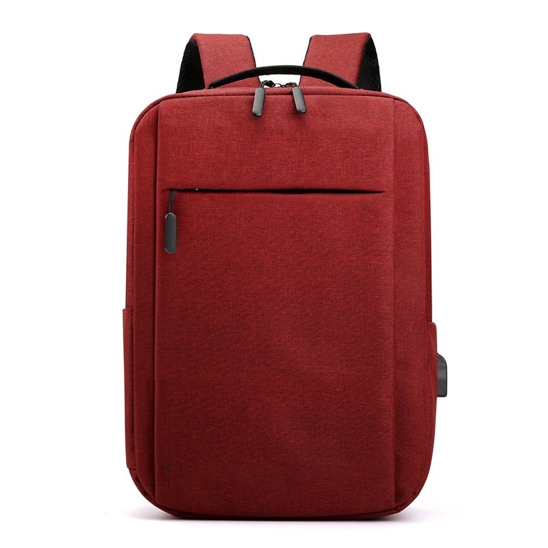 Fashion Simple Business Travel Lightweight Breathable Laptop Backpack Large Capacity Multifunctional USB Custom Backpack