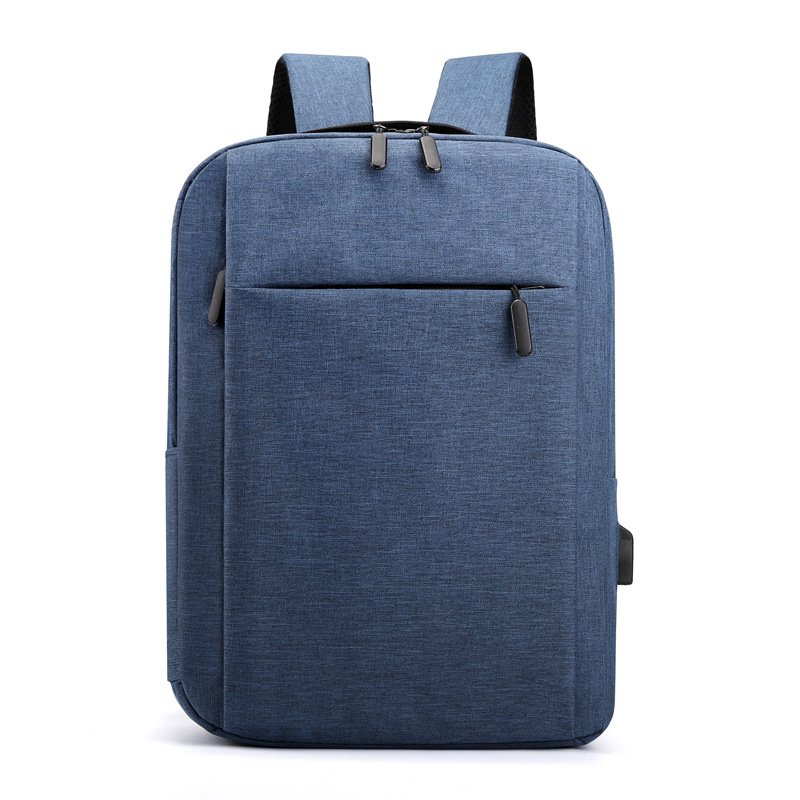 Fashion Simple Business Travel Lightweight Breathable Laptop Backpack Large Capacity Multifunctional USB Custom Backpack