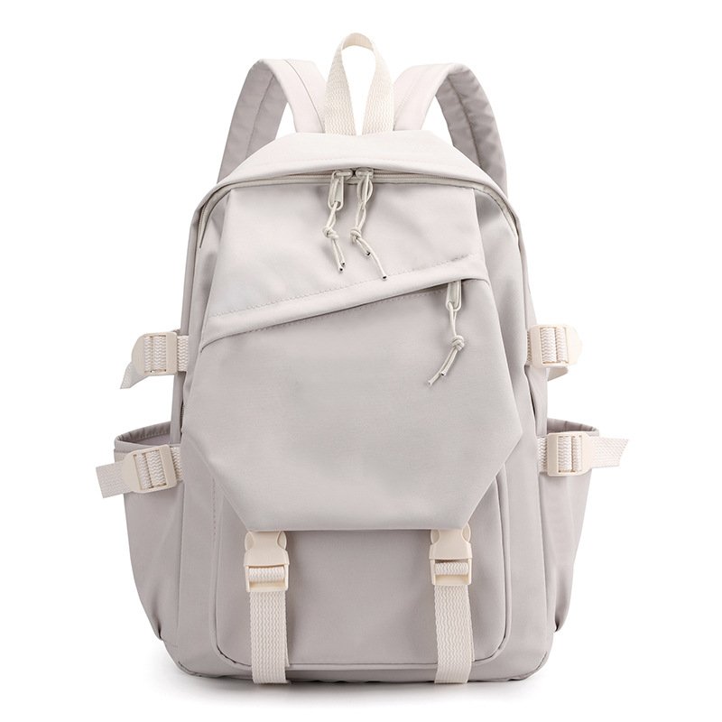 Laptop Backpack School Bags Students Top 10 Liked Solid Colors Fabric School Bag