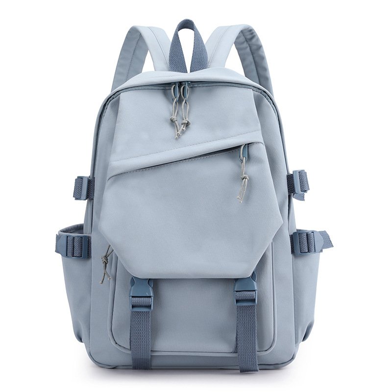 Laptop Backpack School Bags Students Top 10 Liked Solid Colors Fabric School Bag