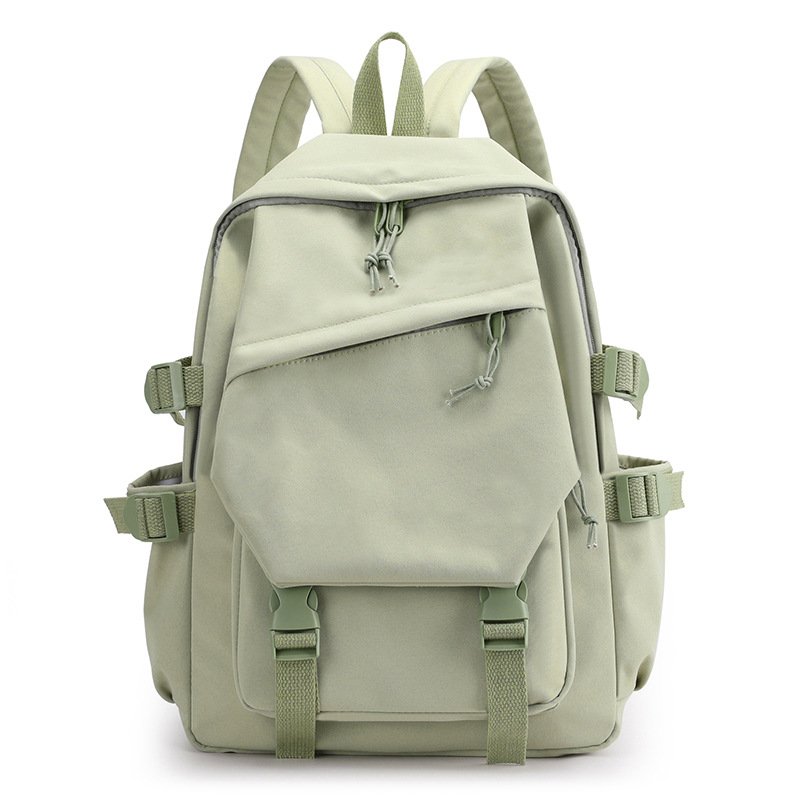 Laptop Backpack School Bags Students Top 10 Liked Solid Colors Fabric School Bag