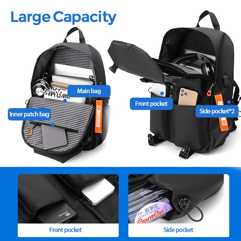 New Design notebook unisex sport outdoor custom backbags business college casual sports school back pack laptop bag backpack