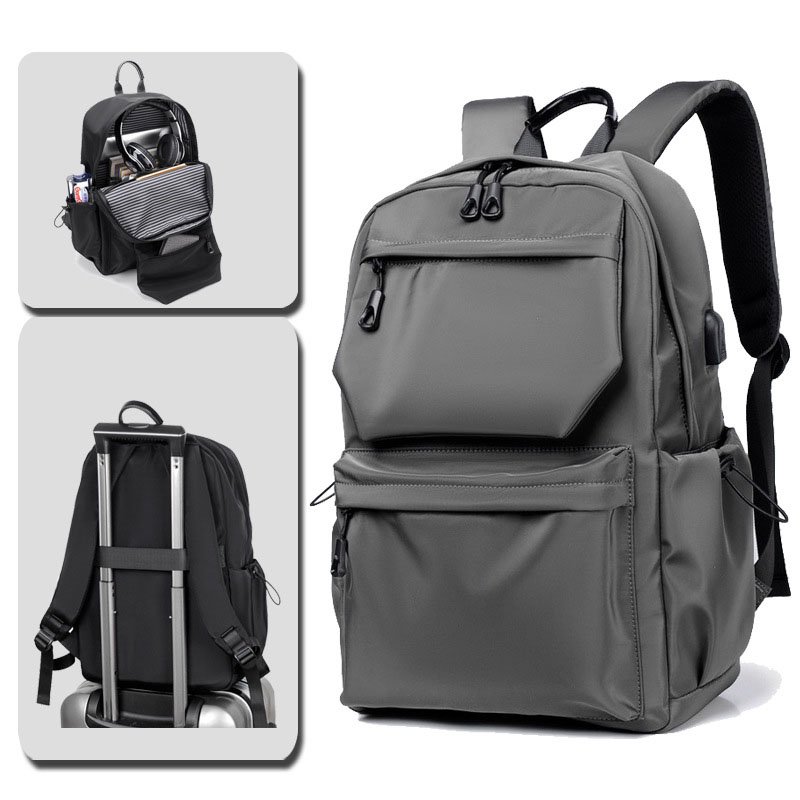 Oxford Waterproof Men's Business Backpack For Teenage Boys Children School Bags College Large Capacity Laptop Backpacks