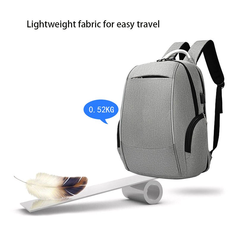 Travel Laptop Backpack Business Anti Theft Laptop Backpack With USB Charging Port Lightweight Water Resistant Computer Bag