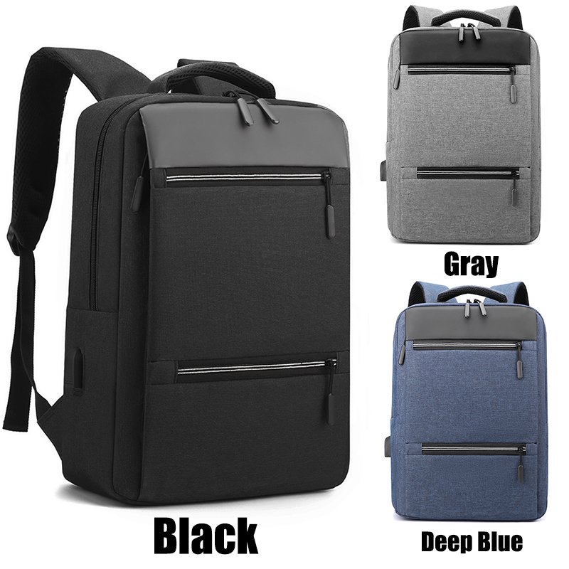 travel laptop backpack for men usb charging functional college Business 15.6 inch polyester leisure fashion smart bag travel