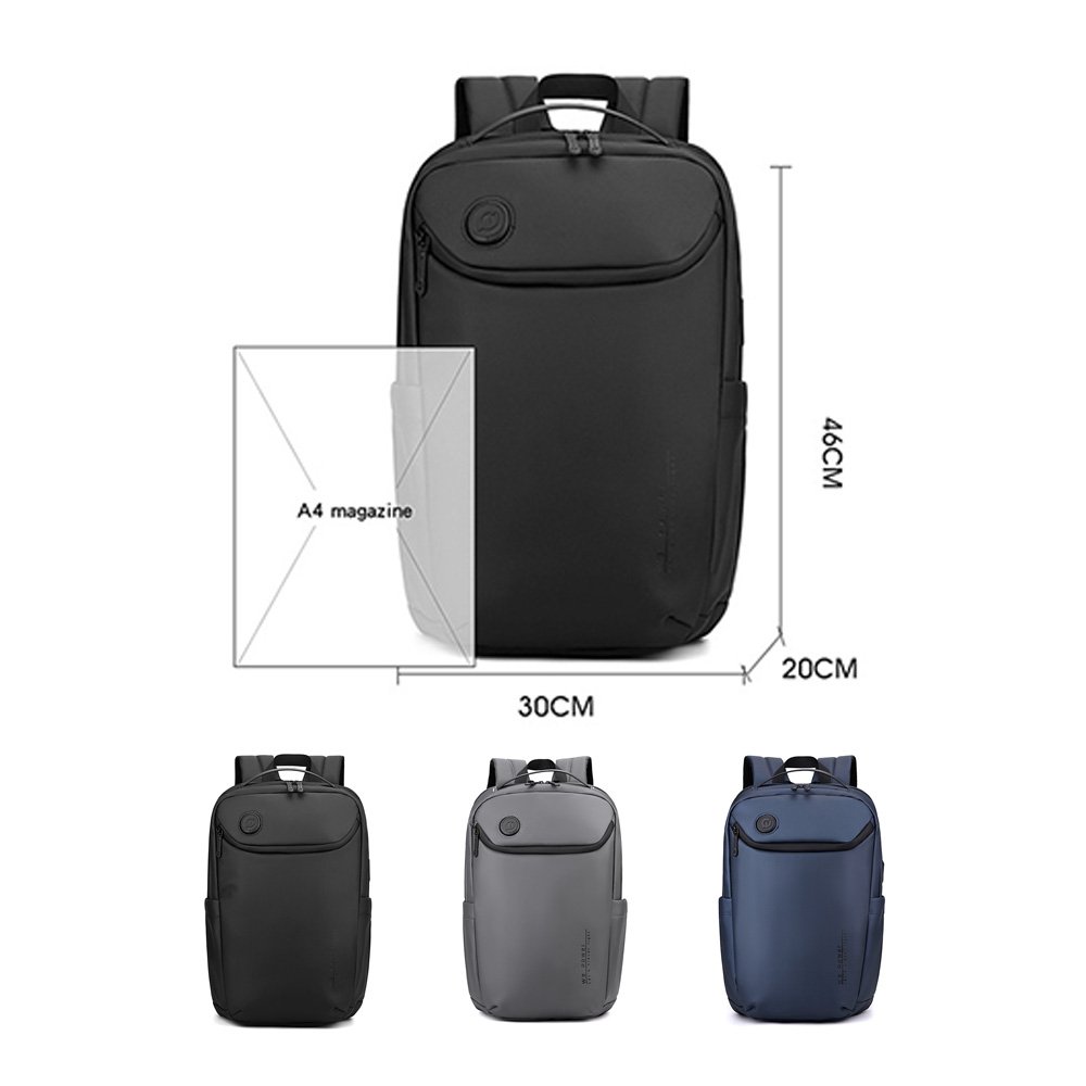 High Quality Business Bag Laptop Backpack with USB Charging Port for Daily Life Travel Student