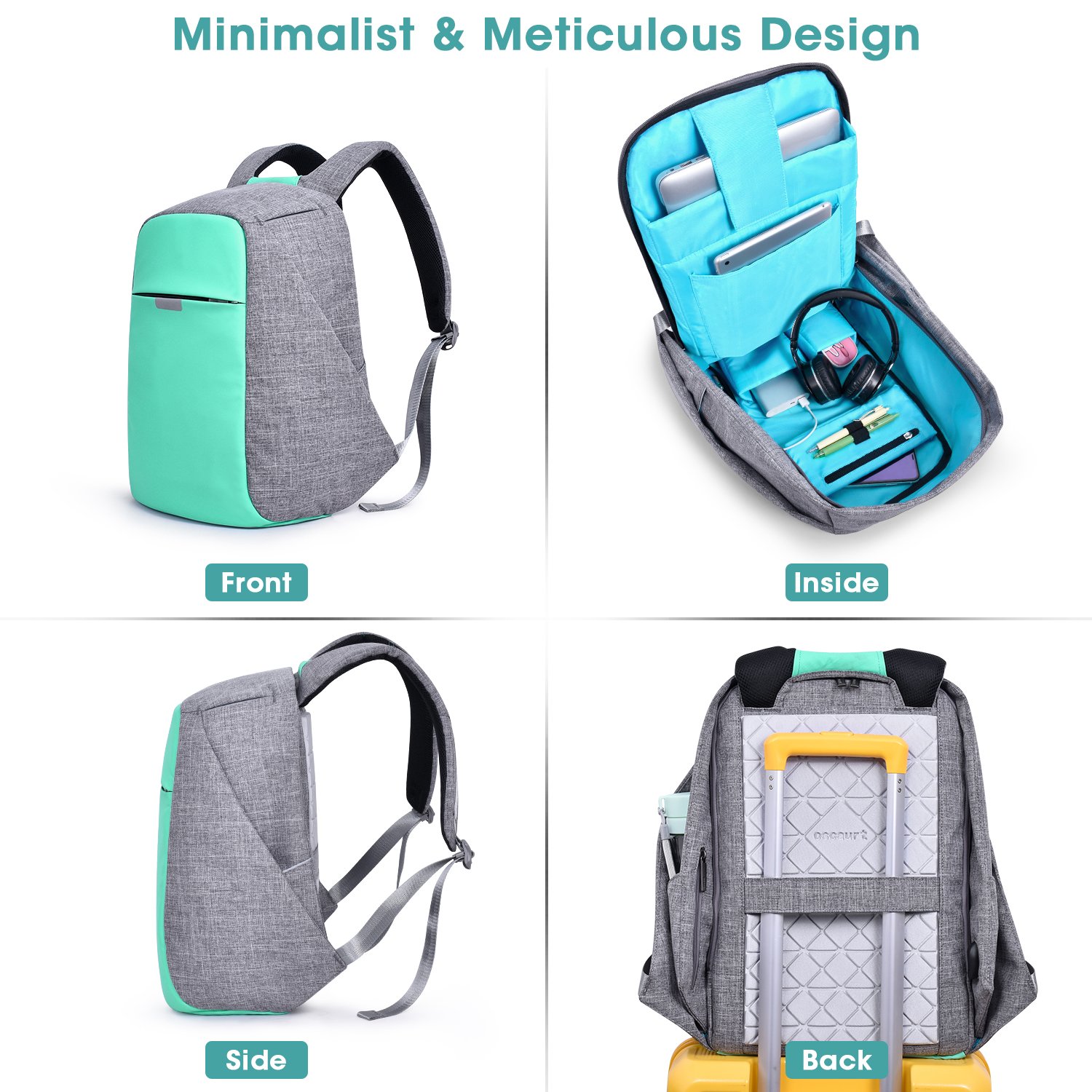Custom Anti-Theft Backpack waterproof mochilas hiking luxury rodan fields active hydration casual sports camping laptop backpack