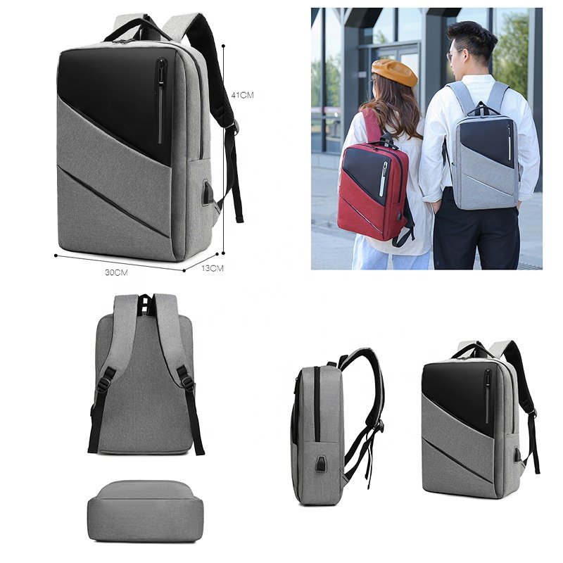 Custom durable business travel waterproof custom logo backpack designer backpack 15.6 Inch teenager laptop backpack with USB