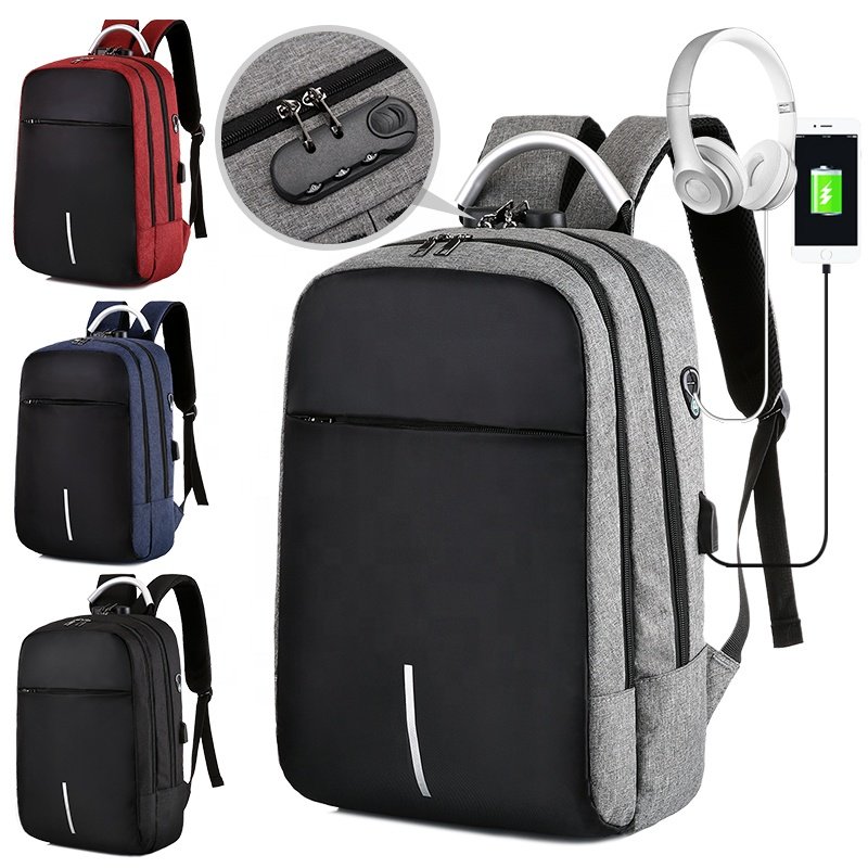 Factory Price Large Capacity Bag Beg Computer Business Mochila School Waterproof Men's College Laptop Backpack