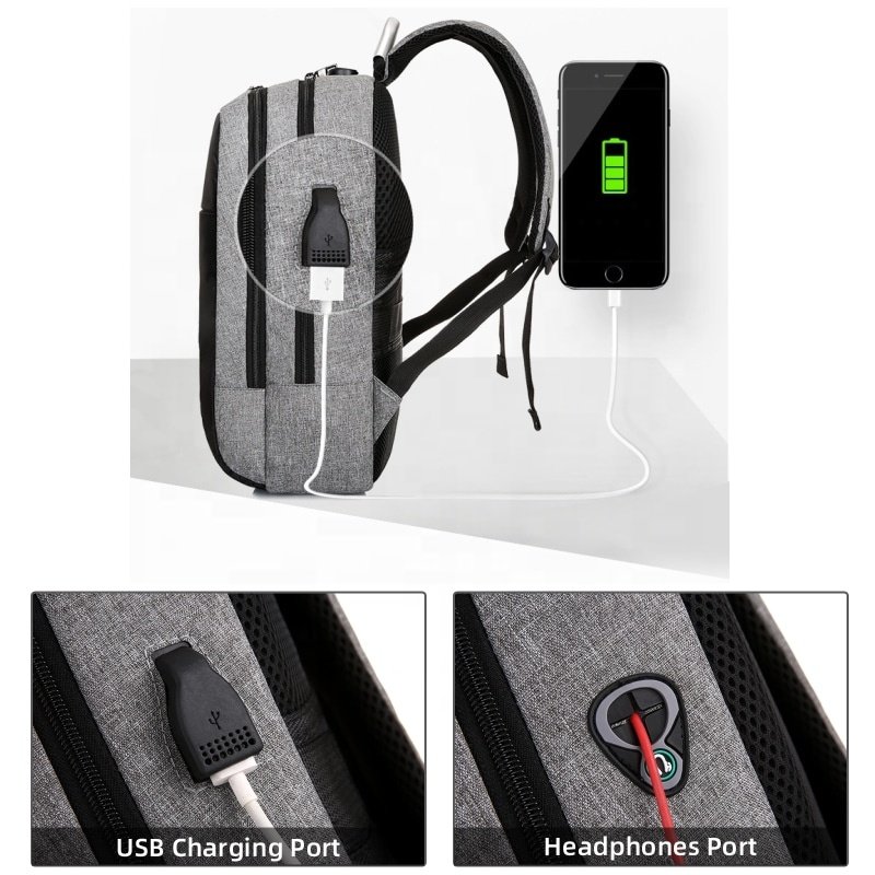 Factory Price Large Capacity Bag Beg Computer Business Mochila School Waterproof Men's College Laptop Backpack