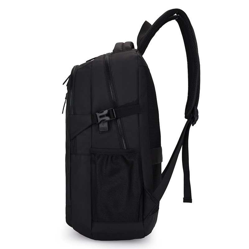 Custom OEM outdoor travel school student bags New Man Business Waterproof Leather laptop Backpack with usb