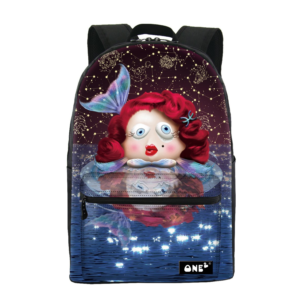 ONE2 High Quality Backpacks Cheap Aquarius Designer Backpacks With laptop pocket backpack