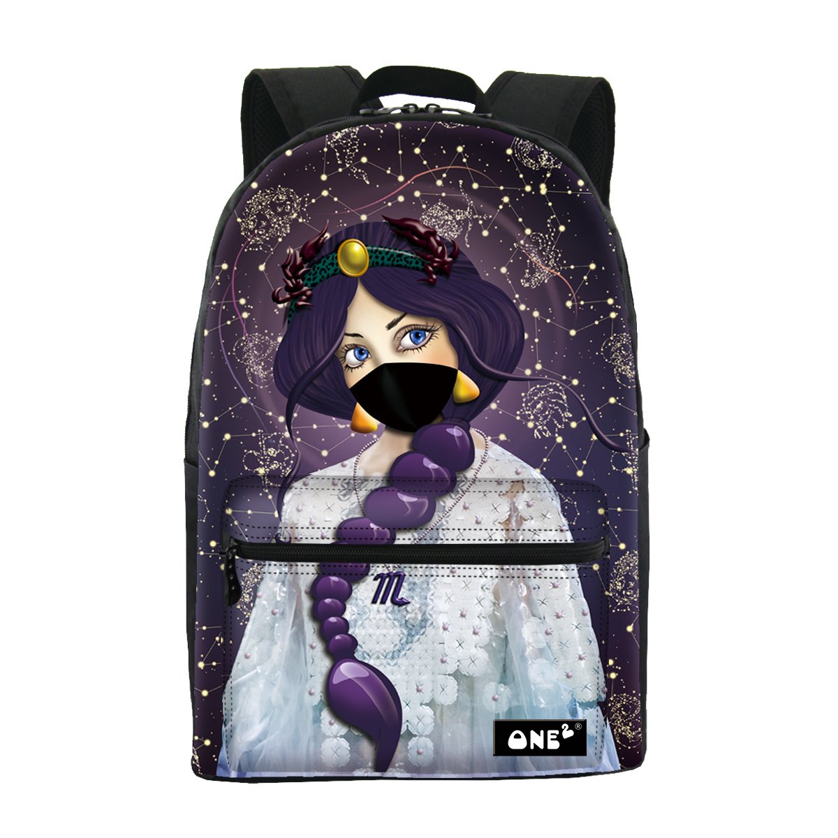 ONE2 High Quality Backpacks Cheap Aquarius Designer Backpacks With laptop pocket backpack