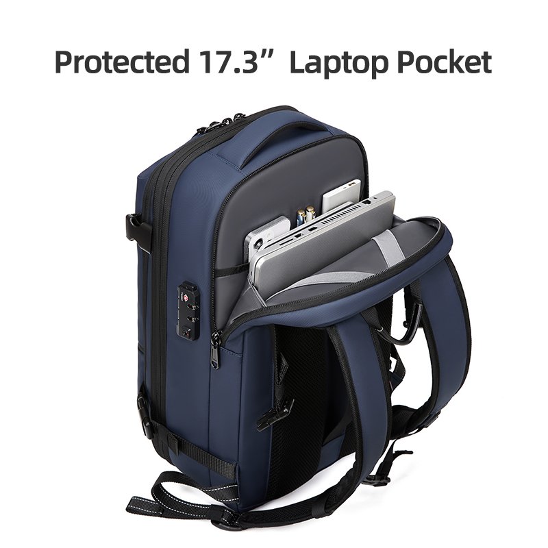 Built-In Compression Storage Vacuum Travel Bag for Laptop Backpacks for Suitcase Luggage Travel