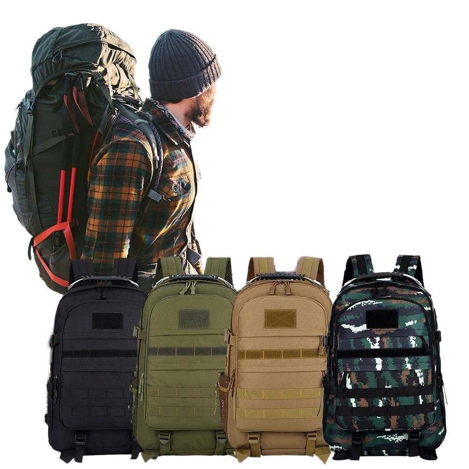 AYPPRO Unisex 40L Multi-Function Tactical Backpack Waterproof Business Laptop Bag Outdoor Sports Mountaineering Shoulder