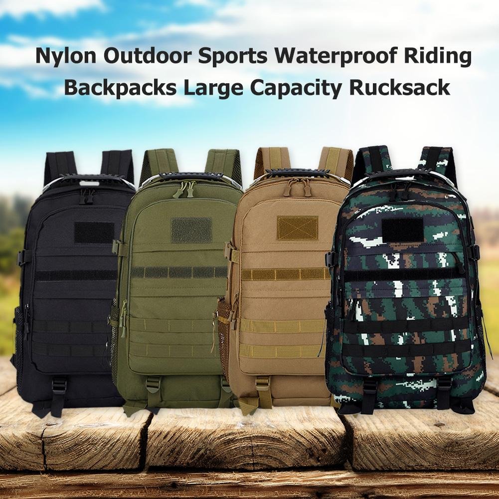 AYPPRO Unisex 40L Multi-Function Tactical Backpack Waterproof Business Laptop Bag Outdoor Sports Mountaineering Shoulder