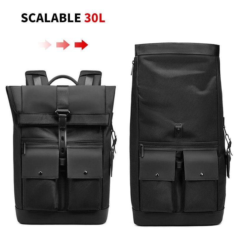 New arrival Factory hot sell new black backpack bag business bagpack men travel waterproof smart laptop backpack