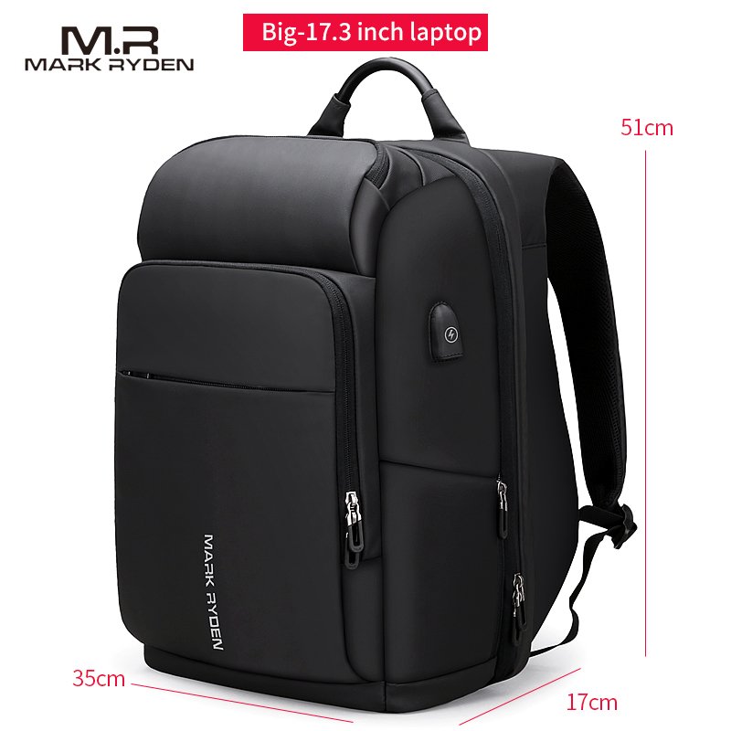 Mark Ryden High Quality Multifunction mochila de viaje17 Inch Large Capacity Waterproof Sport mochila hombre MR7080D