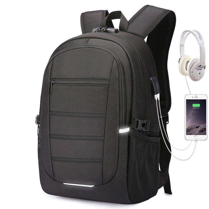 Anti-Theft Business Laptop Backpack Waterproof Travel Backpack with USB charging port for men