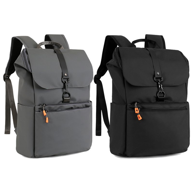 2023 Newly design custom logo coated oxford laptop knapsack waterproof backpack for business