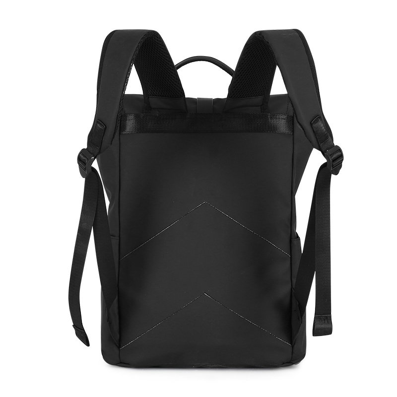 2023 Newly design custom logo coated oxford laptop knapsack waterproof backpack for business