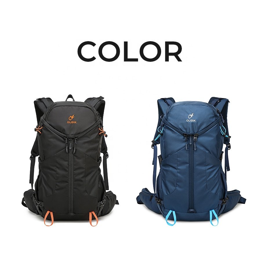 Outdoor Hiking Backpack 40L Lightweight Waterproof Travel Bag for Cycling School Large Capacity Laptop Compatible