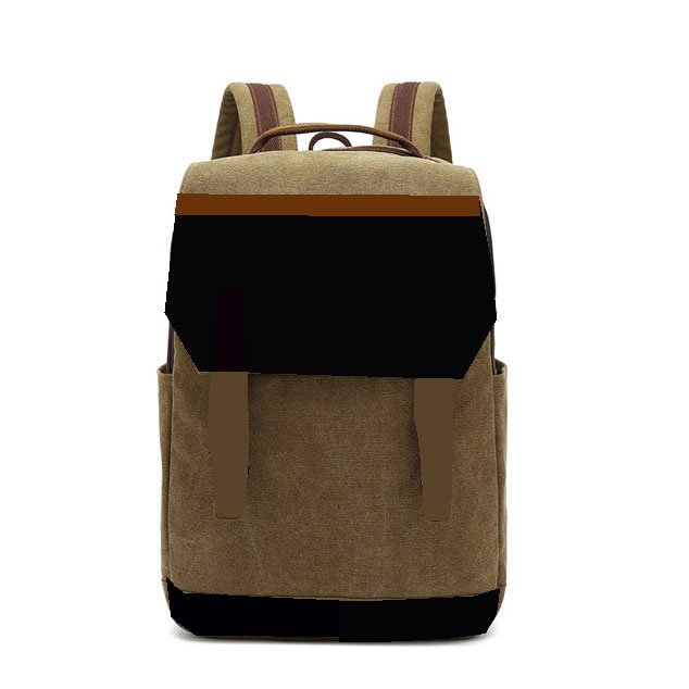 Leisure canvas notebook mens business laptop backpack