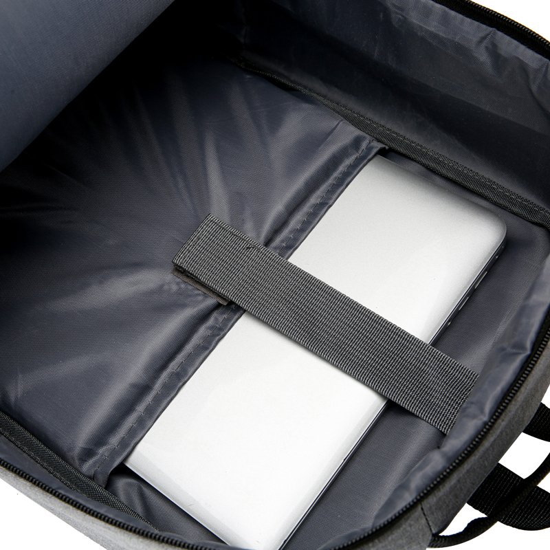 Custom Logo Anti-Theft Oxford Laptop Backpack for Men Unisex Business Fashion with USB & Zipper Closure Waterproof-Promotional