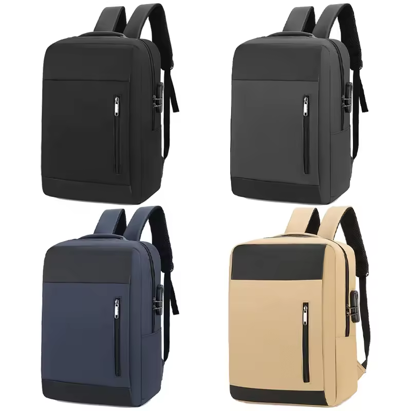 New Design Wholesale Leisure Waterproof Business Travel Back Pack Password lock School Back Laptop Backpack