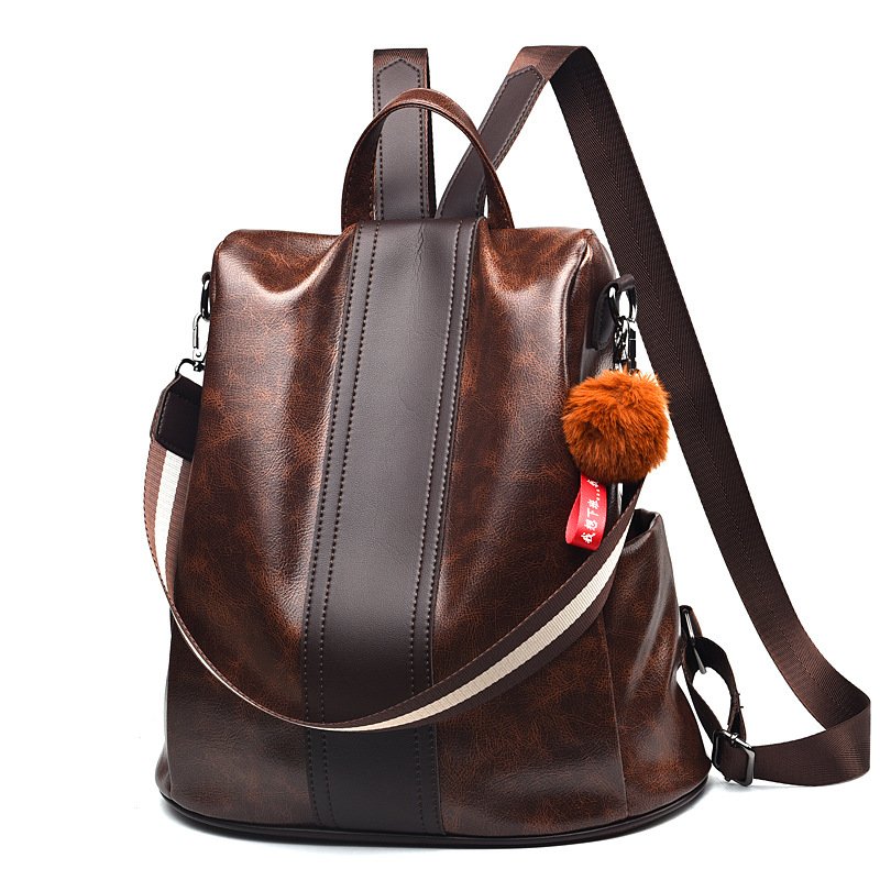 2024 Fashion latest designers ladies shoulder bags girls school bags leather women's laptop backpacks