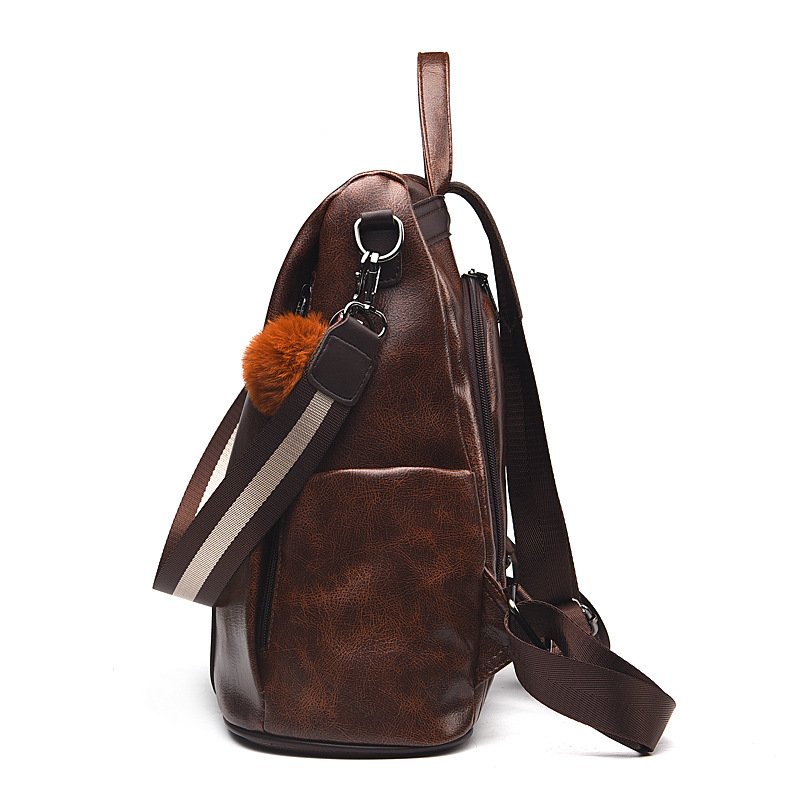 2024 Fashion latest designers ladies shoulder bags girls school bags leather women's laptop backpacks