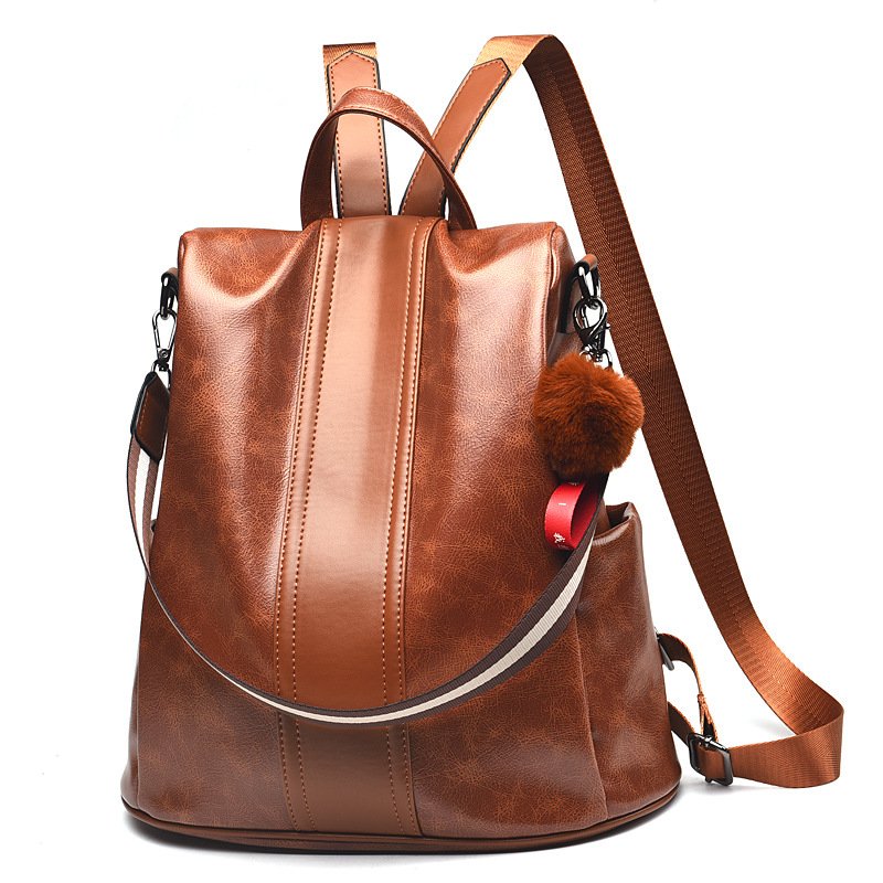 2024 Fashion latest designers ladies shoulder bags girls school bags leather women's laptop backpacks