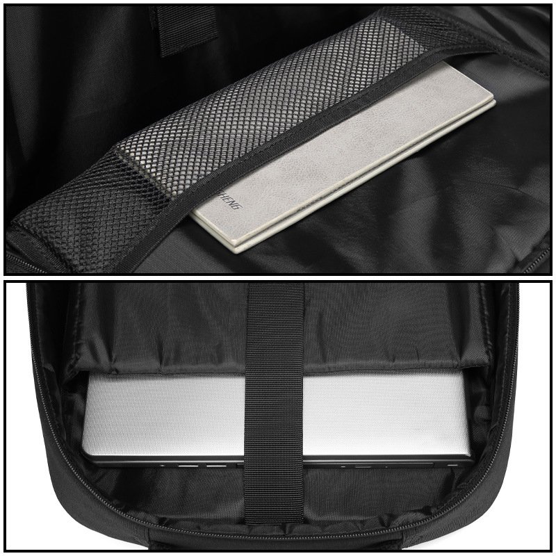 Ready to Ship New Computer Laptop Backpack Business Laptop Backpack Men's Large Capacity 15.6-inch Waterproof Laptop Bag