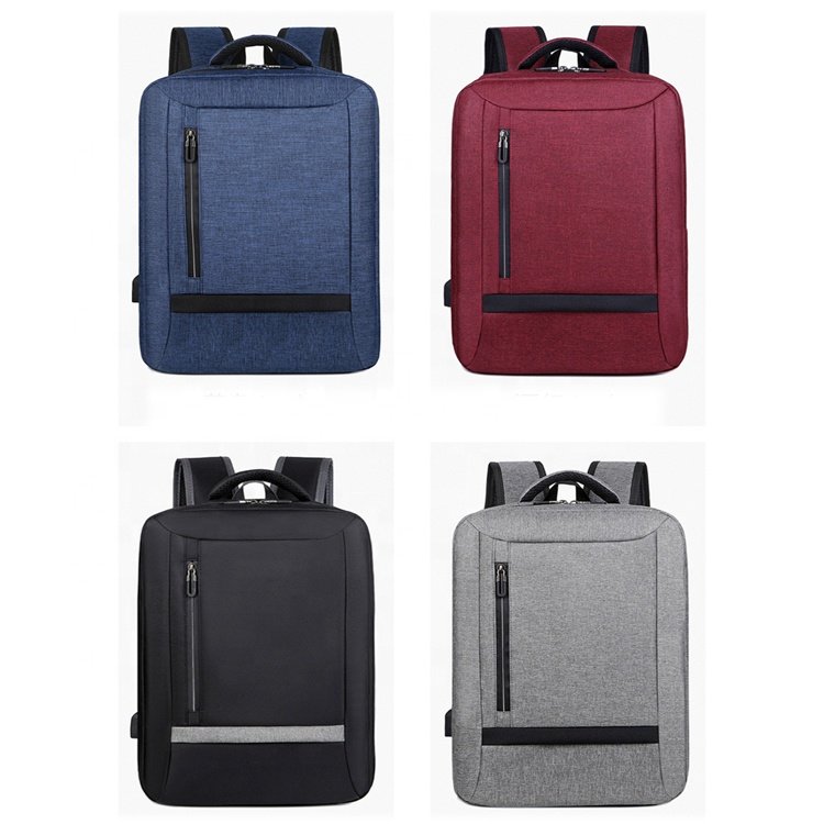 15.6 inch Travel Business Waterproof Custom Unisex Laptop Backpack Bag with usb Charger