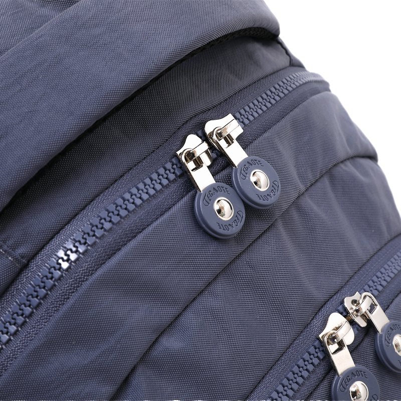 Durable Unisex Casual Sport Backpack With Solid Color Fashionable Closure Zipper School Outdoor Laptop Backpack
