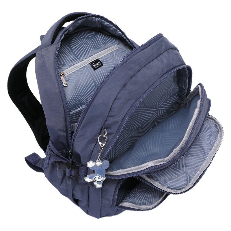 Durable Unisex Casual Sport Backpack With Solid Color Fashionable Closure Zipper School Outdoor Laptop Backpack