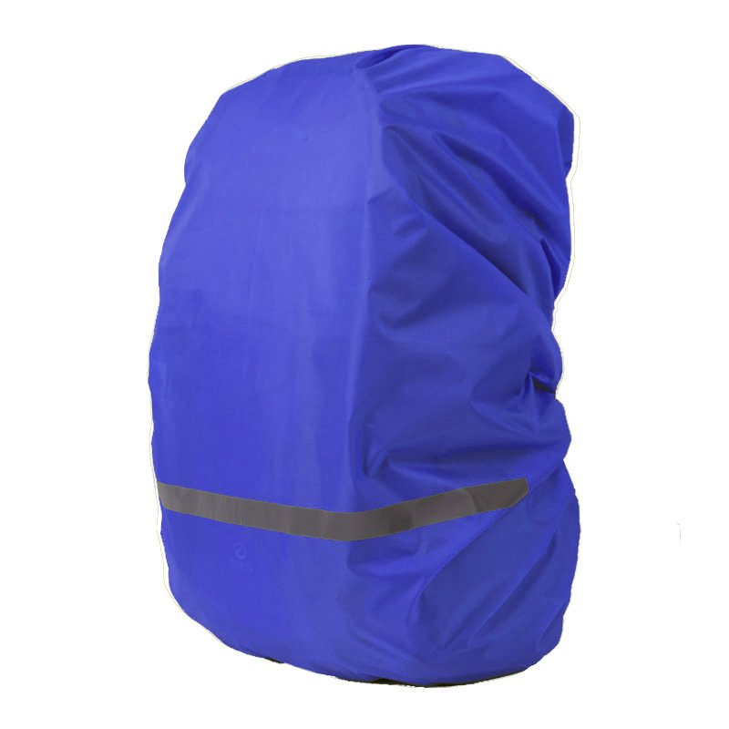 Large Size Custom Print Waterproof Reflective Stripe Nylon Laptop Backpack Rain Cover For School Bags