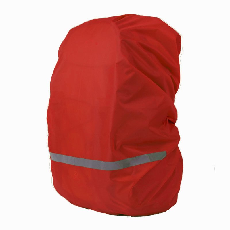 Large Size Custom Print Waterproof Reflective Stripe Nylon Laptop Backpack Rain Cover For School Bags