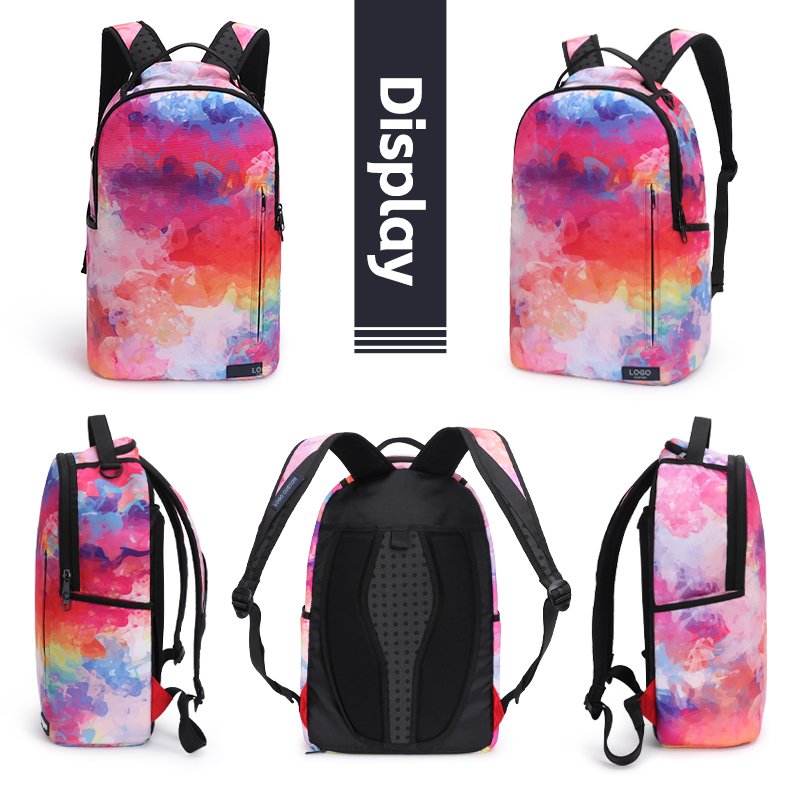 luxury designer travel casual sports backpacks men custom print computer laptop backpack bag school bags unisex with logo
