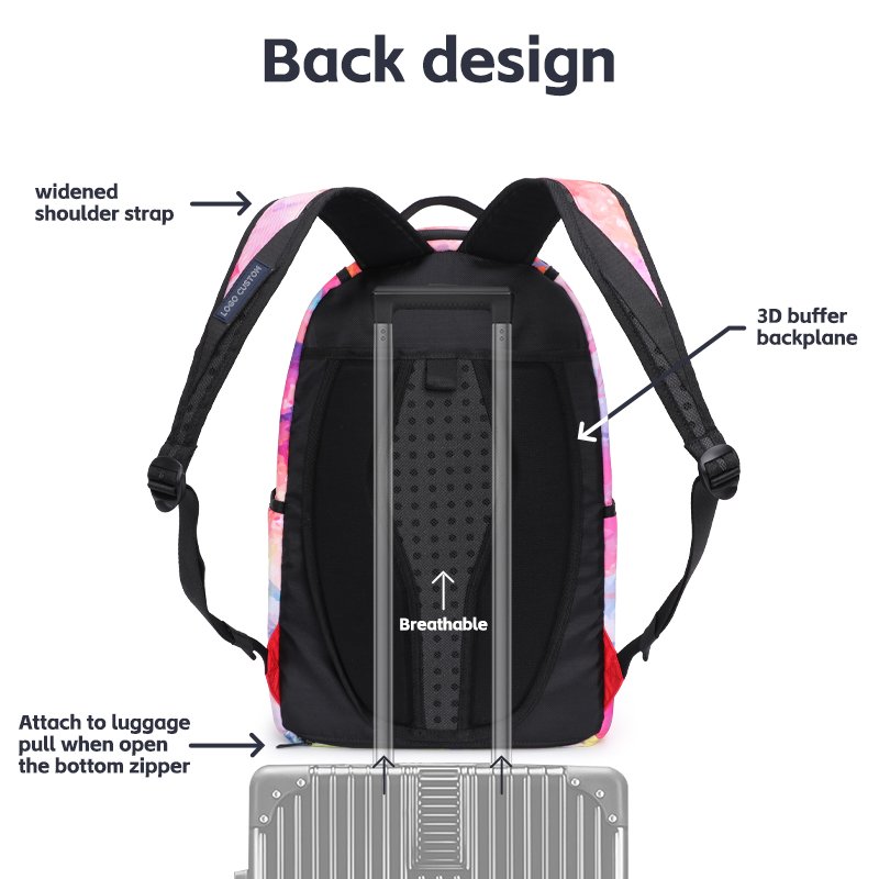 luxury designer travel casual sports backpacks men custom print computer laptop backpack bag school bags unisex with logo