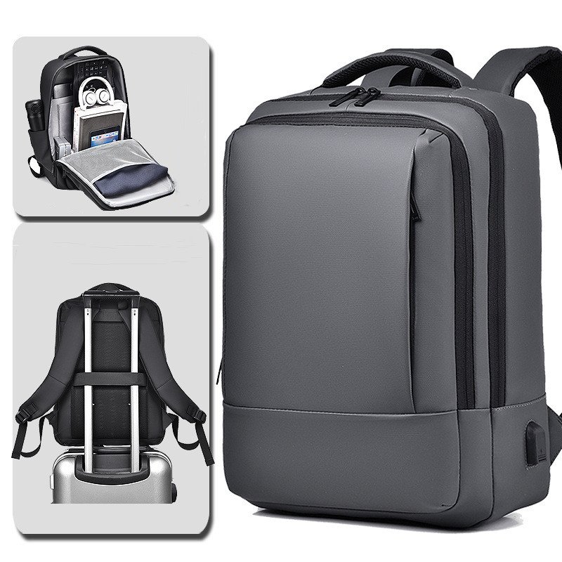 Custom Business Waterproof School Laptop Bags Pack Supplier USB Charging Travel Mochilas Smart Travel Backpack For Men Women